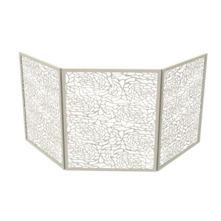 Proteção de firewall Dixneuf Design Floria Cream Steel