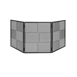 Firewall protection Dixneuf Design Urbian black steel