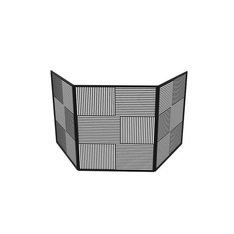 Firewall protection Dixneuf Design Urbian black steel