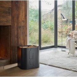 Altik Log Rack Frosted Schwarz Dixneuf Design