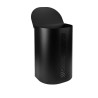 Zenio Wood Pellet Storage Frosted Black Dixneuf Design