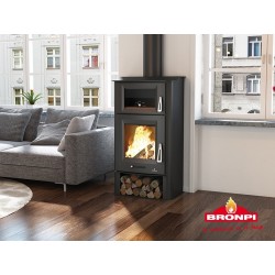 Wood stove with oven Bronpi Tudela 13 kW