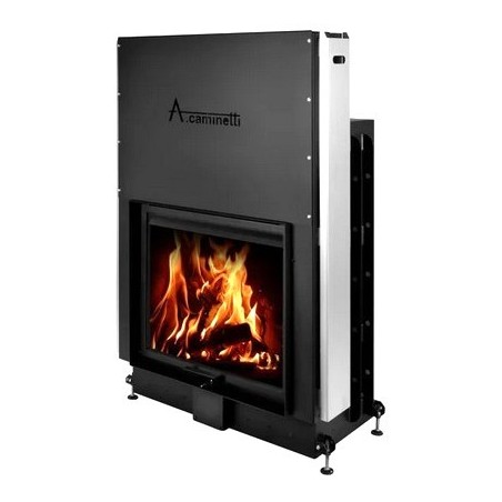 Flat Wood Fireplace Insert 75x50 A.Caminetti