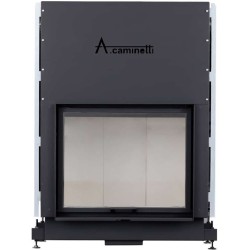 Flat Wood Fireplace Insert 75x50 A.Caminetti