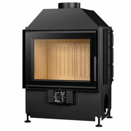 Piso de 50 A.Caminetti chimenea de leña lateral abierta