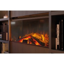 Chimenea eléctrica Lumen 1200 con Nordica integrada