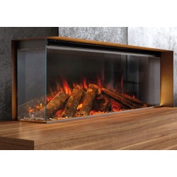 Chimenea eléctrica Lumen 1200 con Nordica integrada