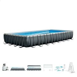 Removable pool Intex 26378 975 x 132 x 488 cm