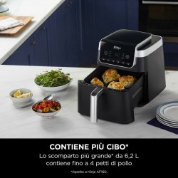 Friteuse à Air NINJA Gris 6,2 L