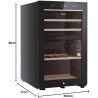 Vinoteca Haier HWS42GDAU1 Black