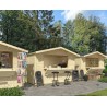 Kaufmannshütte aus Fichtenholz 3x2 m KosyGarden 5.8m2