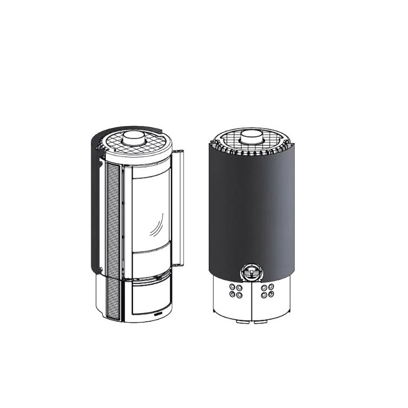 Marlena La Nordica hintere Wärmeschutzplatte