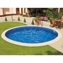 Round Pool Azuro Ibiza 500 H150 Sand Filter