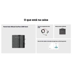 Pannello solare Ecoflow NextGen 220 W Pieghevole Portatile