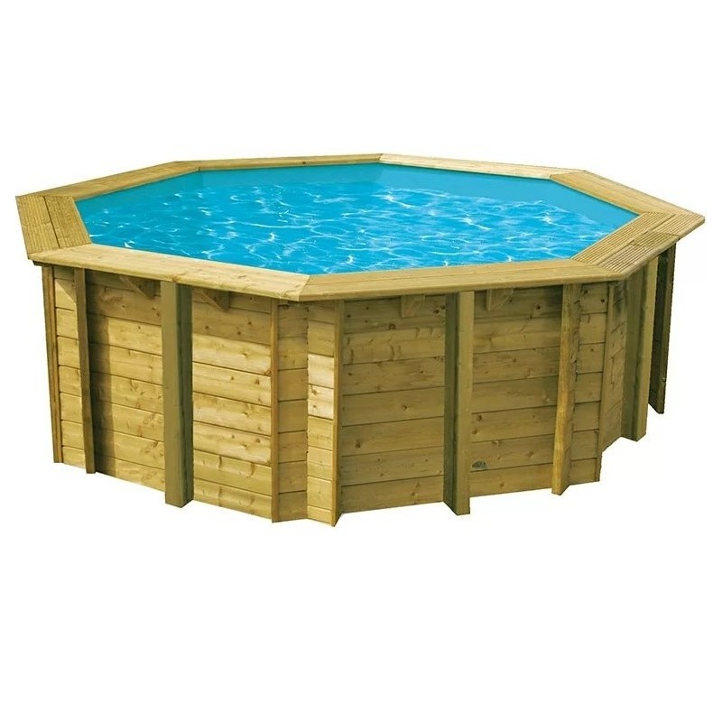 Sunwater 360 All-in-One Holzpool Ubbink Liner Blue