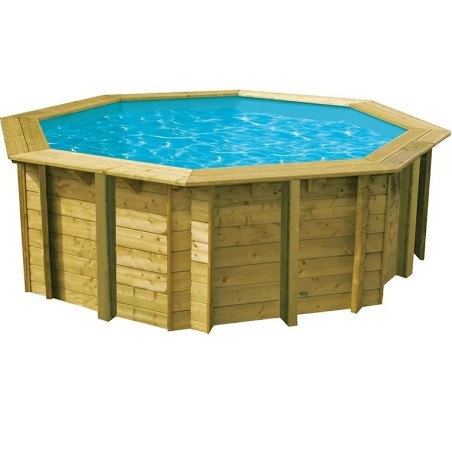Sunwater 360 All-in-One Holzpool Ubbink Liner Blue