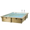 Wooden Pool Ubbink Azura 300x300 H126cm Liner beige