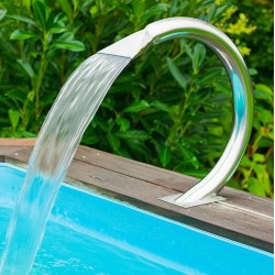 Dusch Mamba Edelstahl-Poolwasserfall