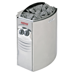 Sauna al aire libre de 6 plazas Gaa Nova con estufa Harvia de 8 kW