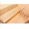 Sense 3-Seater LED Traditional Sauna Complete Pack 3.5 kW France Sauna