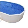 Bâche à bulles pour piscine hors sol ovale 550x366