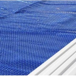 Bubble cover for oval above-ground pool 550x366