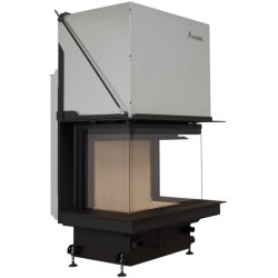 Crystal 90 Premium Holzkamin A.Caminetti 3 Glasseiten