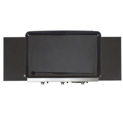 Eno Combo Initial 65 Gas Cart y Plancha 3 quemadores de acero inoxidable