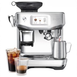 Máquina de Espresso de Aço Inoxidável Sage The Barista Touch Impress