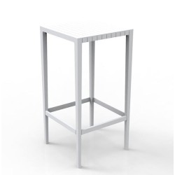 Lot de 1 Table Haute avec 2 Tabourets haut Blanc Spritz Vondom