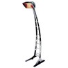 Chauffage Electrique sur Pied 2000 W HELIOSA  Fer Forgé IPX5 Etanche pour Intérieur et Extérieur