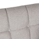 Fauteuil en Tissu Gris Clair Meryl KosyForm