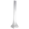 Obelisco de Heliosa branco brilhante apoio