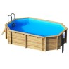 Piscine Bois Hors-Sol TROPIC Octogonale+ 523 x 313 BWT myPOOL