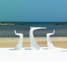 Tabouret de Bar Wing Vondom Rouge Mat