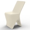 Conjunto de 2 cadeiras Vondom design Sloo Ecru