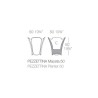 Pot Jardinière Design Pezzettina Vondom Lumineux Led Blanc 50x50xH85