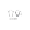 Pot Jardinière Design Pezzettina Vondom Lumineux Led Blanc 50x50xH85