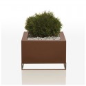 Pot jardinière vela terra H40 Vondom bronze