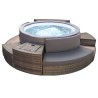 NetSpa VITA PREMIUM spa portatile a 6 posti con mobili