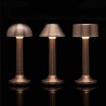 Luminaire de Table Imagilights Led Sans Fil Collection Moments Doré Cône