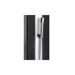 Douche Hybride Dada Formidra Anthracite et Aluminium Brossé 37L