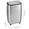 Climatiseur Trotec Mobile PAC 3810 S jusqu'à 50 m2
