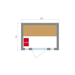 Sauna Vapeur Zen 3 places - Selection VerySpas