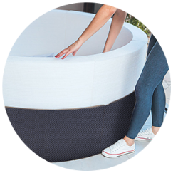 Spa Portable NetSpa Vita Rond 4 Places