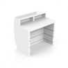 Bar Droit Fiesta Vondom Illuminé Blanc 180 cm Bar Droit Fiesta Vondom Illuminé Blanc 180 cm