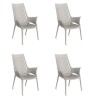 Lot de 4 Fauteuils Vondom Ibiza Revolution Beige Calas