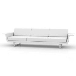 Canapé Vondom Delta sofa blanc 2 places