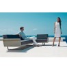 Canapé Vondom Delta sofa blanc 2 places
