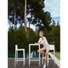 Set tavolo Spritz e 2 sgabelli Altezza sedile Vondom 66cm bronzo